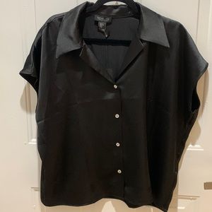 NWT Rachel Zoe Silk Button Up
